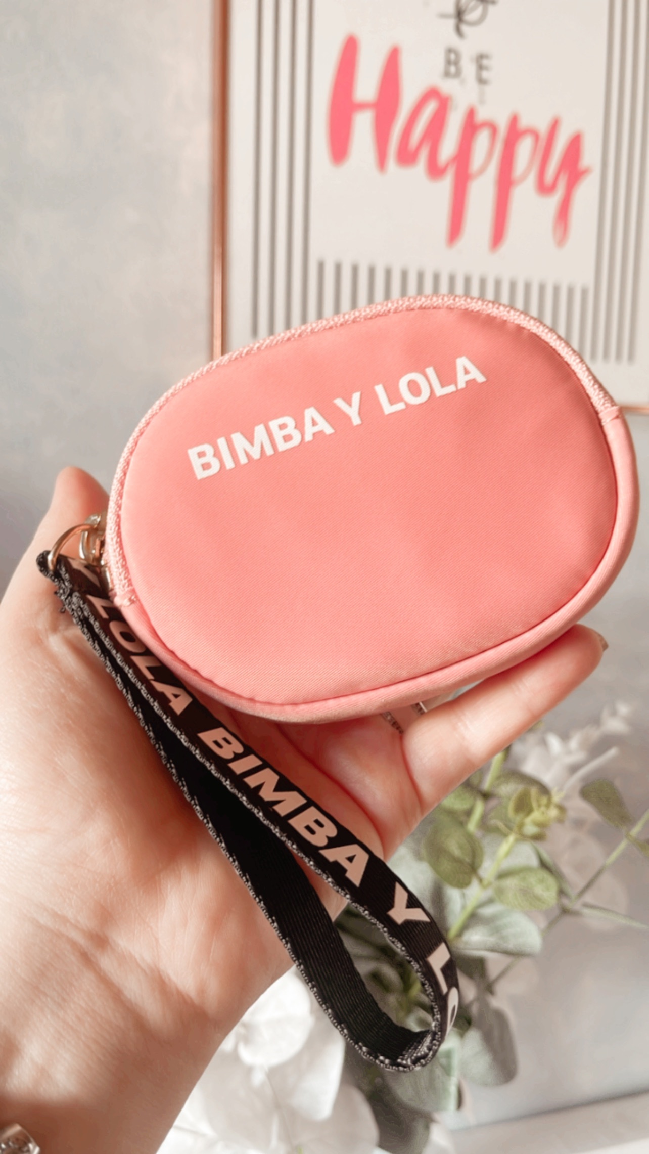 Monedero Rectangular Brillante Rosa de Bimba Y Lola en 21 Buttons