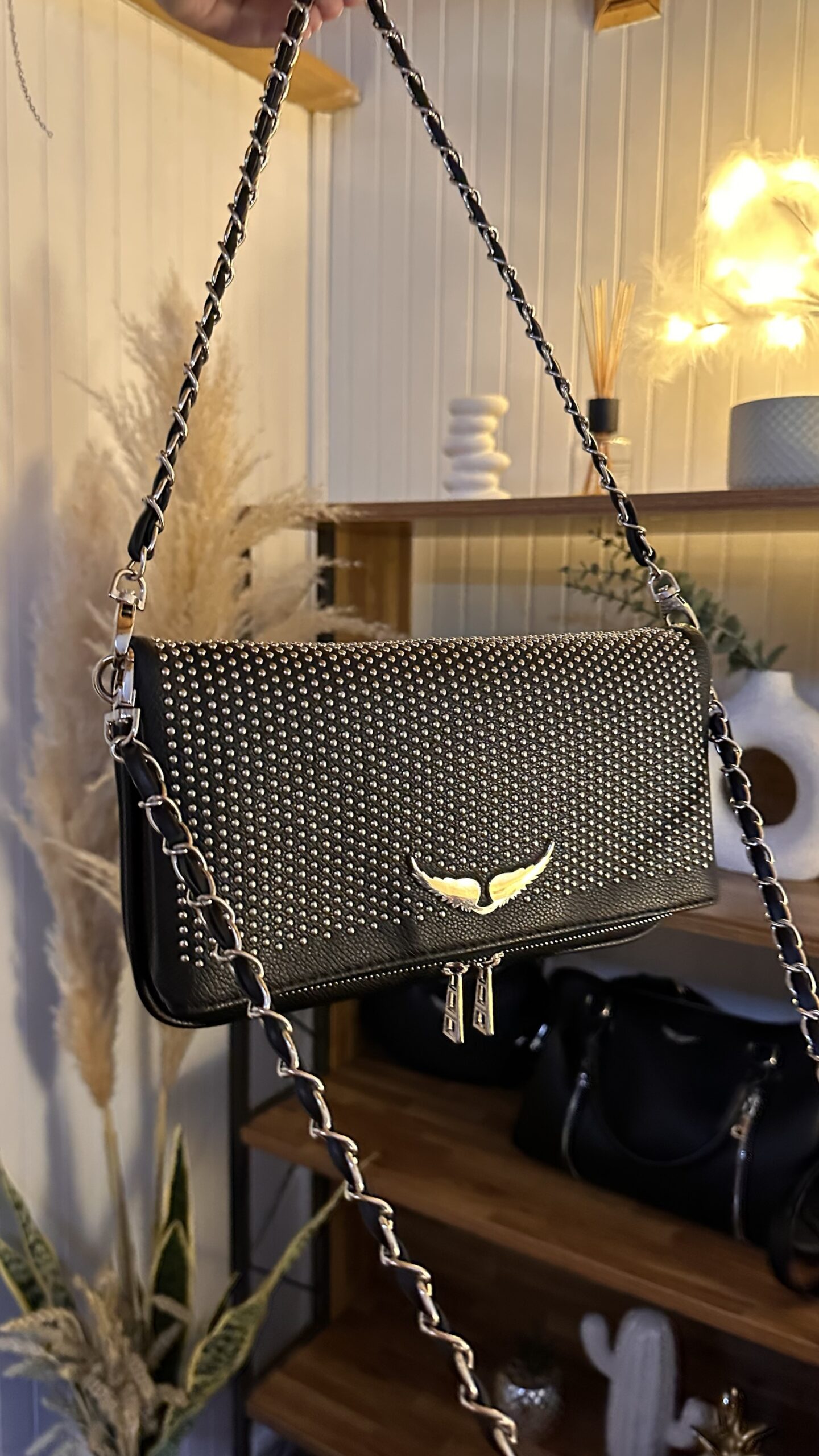 Cartera Rock alas lisas (nuevo diseño) | Zadig&Voltaire